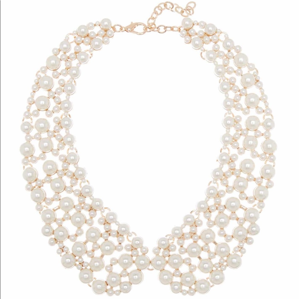 Pear Style Collar Necklace